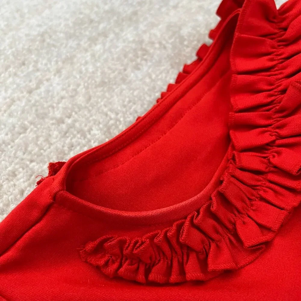 Ann Taylor Factory Sleeveless Summer Midi Dress S - Picture 9 of 10